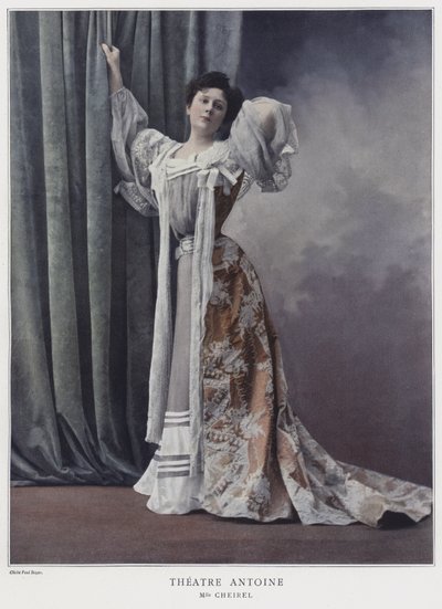 Jeanne Cheirel, französische Schauspielerin von Paul Boyer