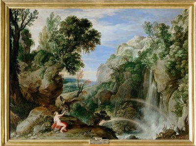 Paul Bril und P. P. Rubens: Landschaft mit Hebe und Jupiter von Paul Brill or Bril