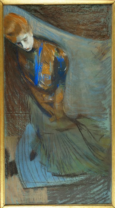 Frau Helleu beim Ausruhen von Paul Cesar Helleu