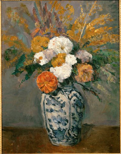 Dahlien von Paul Cezanne