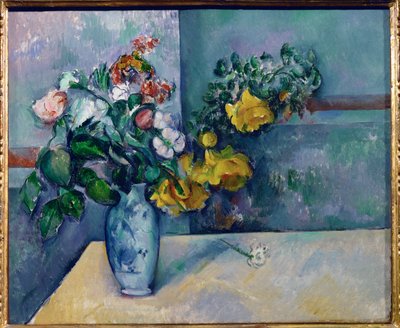 Blumen in einer Vase von Paul Cezanne