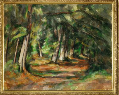 Fontainebleau von Paul Cezanne