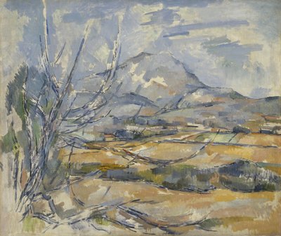 Montagne Sainte-Victoire von Paul Cézanne