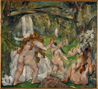 Drei Badende von Paul Cezanne