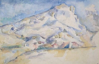 Der Berg Sainte-Victoire von Paul Cézanne