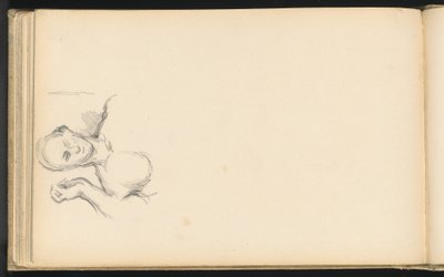 Studie des römischen Redners Germanicus, 1883-1886 von Paul Cézanne
