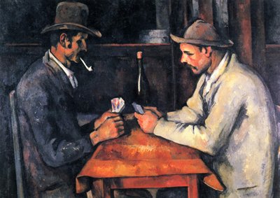 Die Kartenspieler von Paul Cézanne
