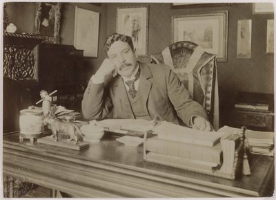 Porträt von Maurice Donnay 1859-1945, ca. 1890 von Paul Dornac