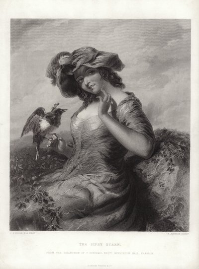 Die Zigeunerkönigin von Paul Falconer Poole