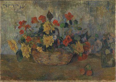 Blumenkorb von Paul Gauguin