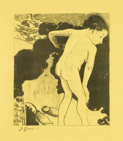 Bretonische Badende von Paul Gauguin
