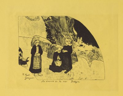 Dramen des Meeres: Bretagne von Paul Gauguin