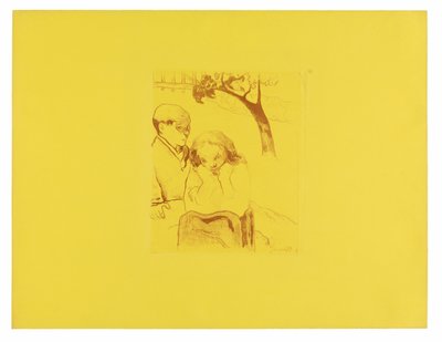 Menschliche Miseren, aus der Volpini Suite von Paul Gauguin