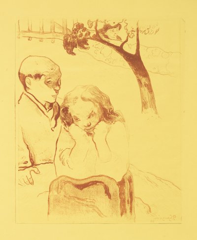 Menschliches Elend von Paul Gauguin