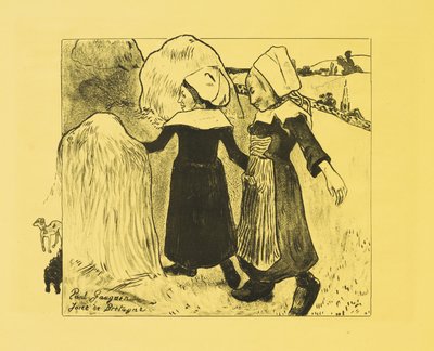 Freuden der Bretagne von Paul Gauguin