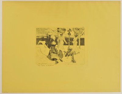 Die Zikaden und die Ameisen von Paul Gauguin