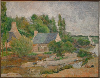 Les lavandières à Pont-Aven von Paul Gauguin