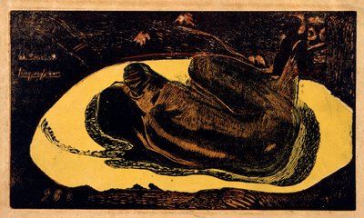 Manao Tupapau Geist der Toten schaut zu, 1893-1894 von Paul Gauguin