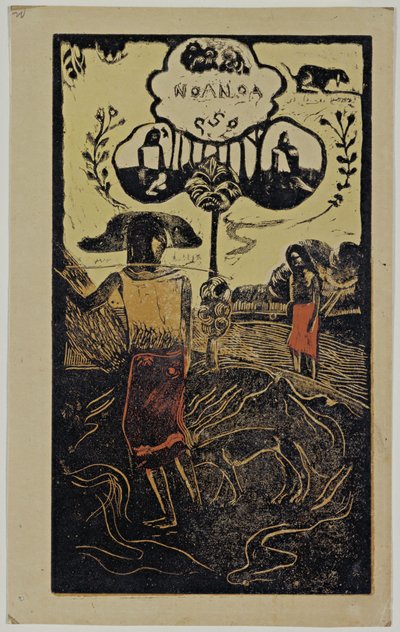 Noa Noa Duft aus der Serie Noa Noa, 1893-1894 von Paul Gauguin