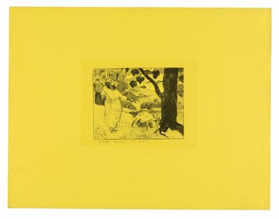 Pastorales Martinique, aus der Volpini-Suite von Paul Gauguin