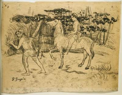 Rückkehr von der Jagd von Paul Gauguin
