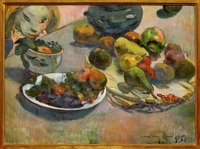 Stillleben mit Früchten von Paul Gauguin