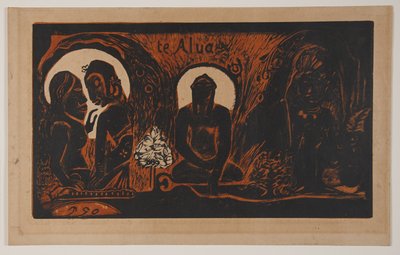 Te Atua (Die Götter) von Paul Gauguin