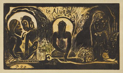 Te Atua (Die Götter) von Paul Gauguin