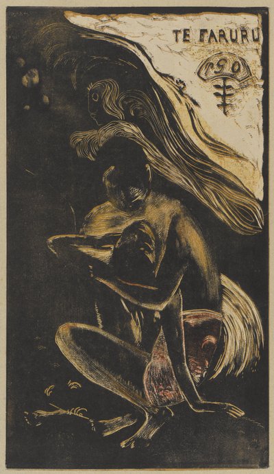 Te Faruru (Hier machen wir Liebe), Winter 1893-94 von Paul Gauguin