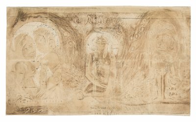 Te atua (Der Gott), aus der Noa Noa Suite von Paul Gauguin