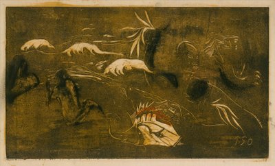 Das Universum wird erschaffen von Paul Gauguin