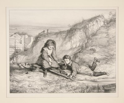 Das kleine Boot von Paul Gavarni