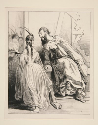 Gib mir dein heiliges Feuer, Celestine von Paul Gavarni