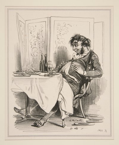 Bosse der Unmäßigkeit von Paul Gavarni