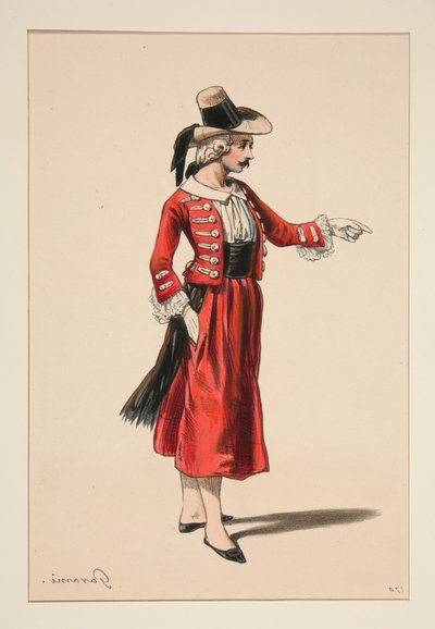 CORSAIR. Filzhut. von Paul Gavarni