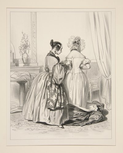 Schneiderin von Paul Gavarni