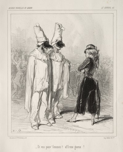 Karneval von Paul Gavarni
