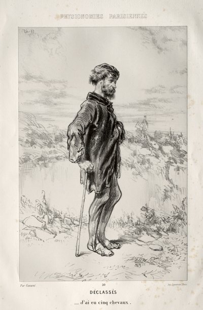 Deklassierte von Paul Gavarni