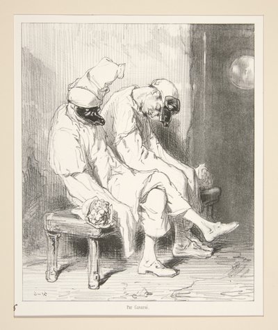 Die Fraktion der Blumensträuße von Paul Gavarni