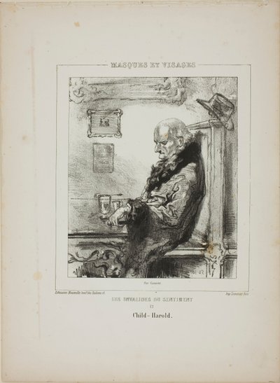 Les Invalides du Sentiment: Child-Harold von Paul Gavarni