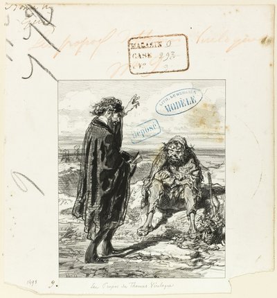 Les Propos de Thomas Vireloque: Der Mensch, das Meisterwerk der Schöpfung von Paul Gavarni