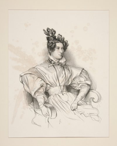 Frau Mangin von Paul Gavarni