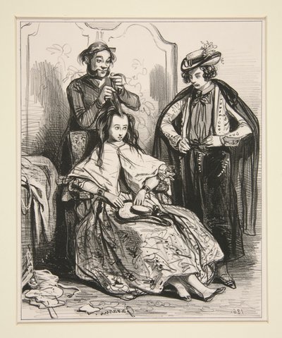Nr. 25 - Der Karneval - So bist du bereit, was? von Paul Gavarni