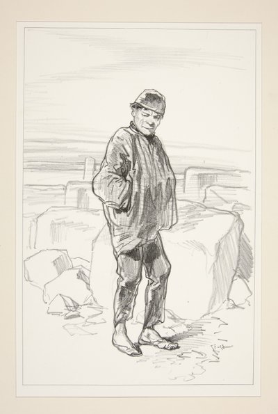 RODEURS. Er hat etwas genommen. von Paul Gavarni