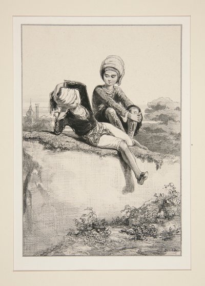 Timotheus und Philemon von Paul Gavarni
