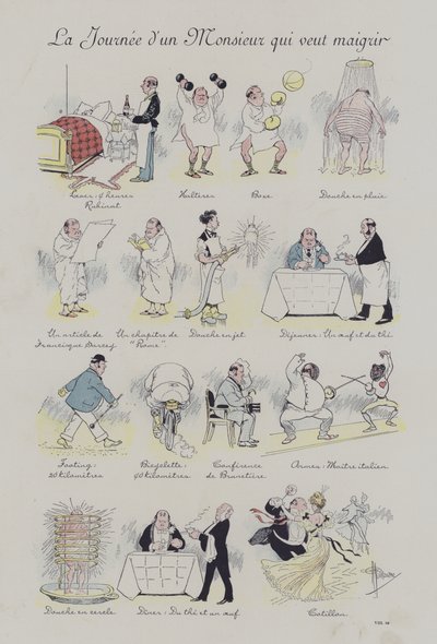 Der Tag eines Herrn, der abnehmen will von Paul Guillaume
