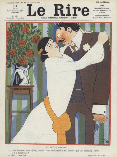 Illustration für Le Rire von Paul Iribe