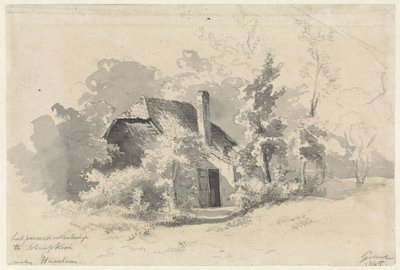 Pfannkuchenhaus De Schaapskooi Das Pfannkuchenhaus De Schaapskooi bei Haarlem (Titel auf dem Objekt) von Paul Joseph Constantin Gabriel