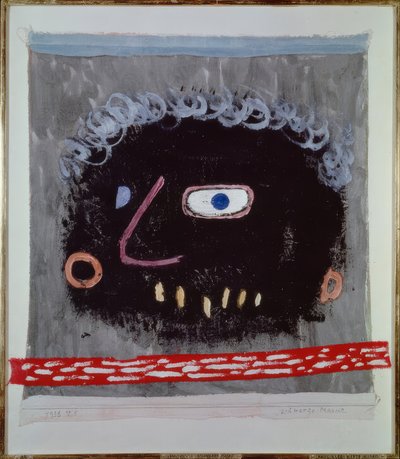 Schwarze Maske von Paul Klee