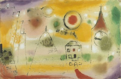 Wintertag kurz vor Mittag von Paul Klee